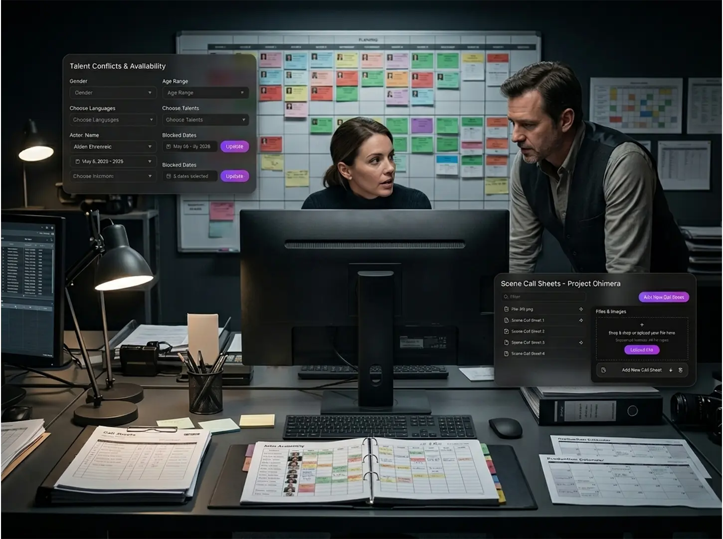 Connected actor management system
